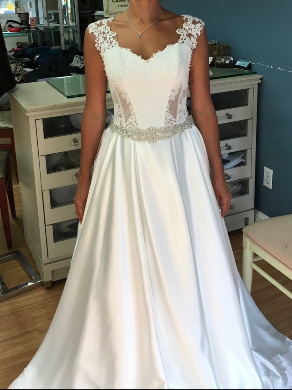 Wedding Gown w/ Veil